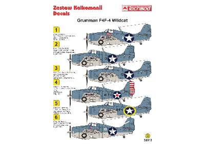 Decal - Grumman F4F-4 Wildcat - image 2