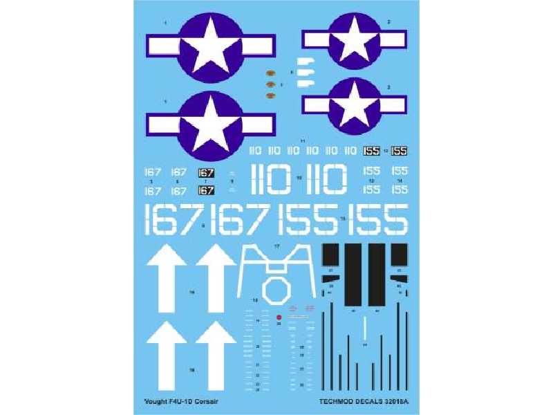 Decal - Vought F4U-1D Corsair - image 1