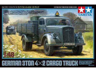 German 3ton 4x2 Cargo Truck      - image 4