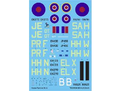 Decal - Hawker Typhoon IB - image 1