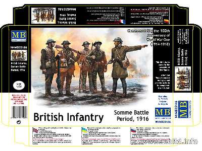 British Infantry - Somme Battle period - 1916 - image 2