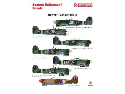 Decal - Hawker Typhoon IB - image 2