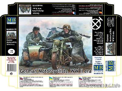 German Motorcyclists - WWII era - image 2