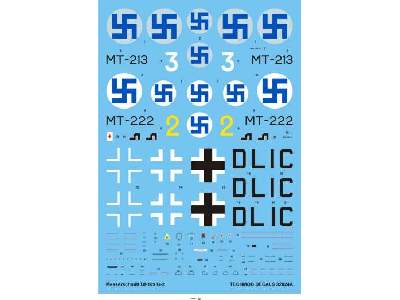 Decal - Messerschmitt Bf 109G-2 - image 1