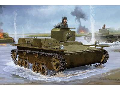 Soviet T-38 Amphibious Light Tank  - image 1
