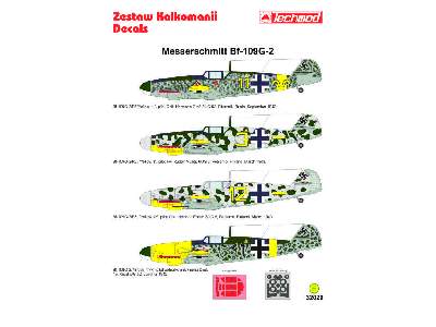 Decal - Messerschmitt Bf 109G-2 - image 2