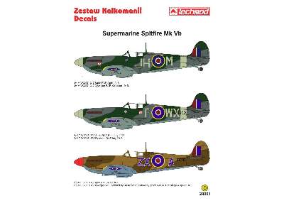 Decal - Supermarine Spitfire Mk VB - image 2