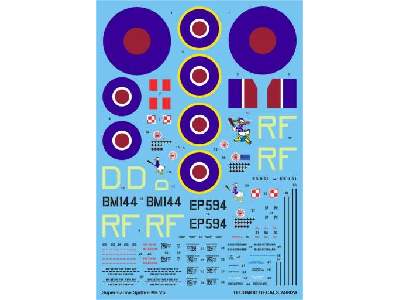 Decal - Supermarine Spitfire Mk VB - image 1