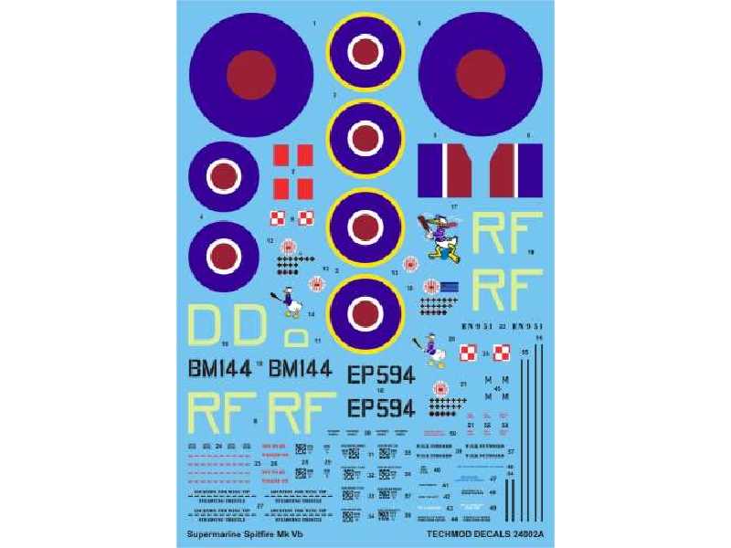 Decal - Supermarine Spitfire Mk VB - image 1