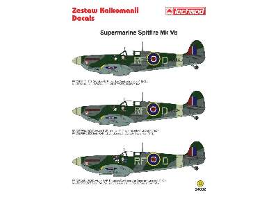 Decal - Supermarine Spitfire Mk VB - image 2