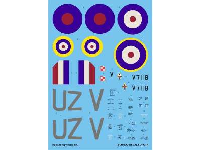 Decal - Hawker Hurricane Mk I - image 1