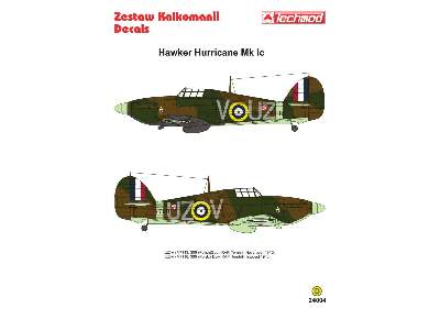 Decal - Hawker Hurricane Mk I - image 2