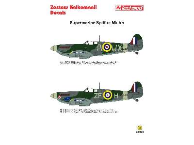 Decal - Supermarine Spitfire Mk VB - image 2