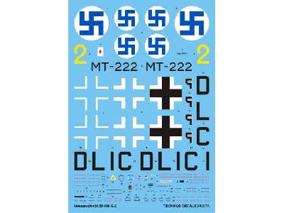 Decal - Messerschmitt Bf 109G-2 - image 1