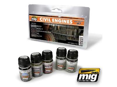 Civil Engines Weathering Set - image 1