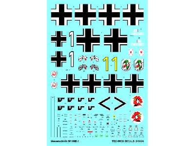 Decal - Messerschmitt Bf 109E-3 - image 1