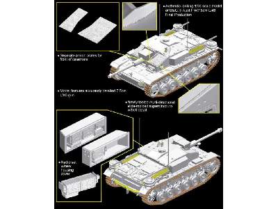 StuG.III Ausf.F w/7.5cm L/48 Last Production - Smart Kit - image 3