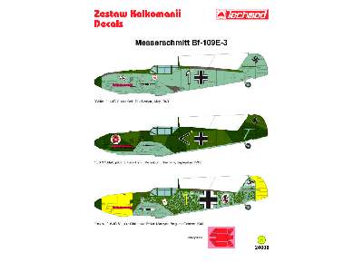 Decal - Messerschmitt Bf 109E-3 - image 2