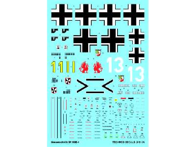 Decal - Messerschmitt Bf 109E-3 - image 1