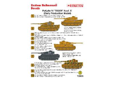 Decal - Pz.Kpfw.VI Tiger Ausf.E (Early Production Model) - image 2