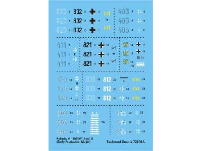 Decal - Pz.Kpfw.VI Tiger Ausf.E (Early Production Model) - image 1