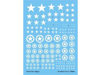 Decal - Allied Star Insignia White - image 1