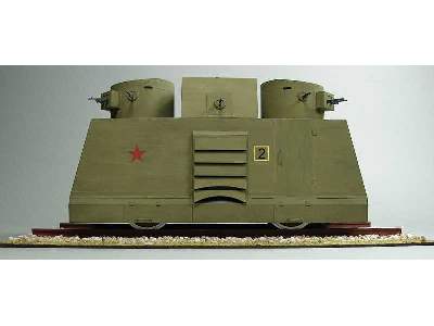 Leningrad Armored Self-Propelled Railroad Car    1:25 - image 2