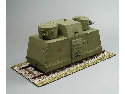 Leningrad Armored Self-Propelled Railroad Car    1:25 - image 3