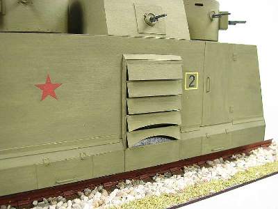 Leningrad Armored Self-Propelled Railroad Car    1:25 - image 5