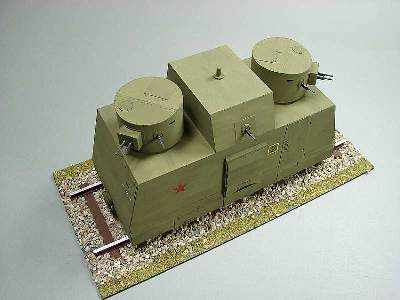 Leningrad Armored Self-Propelled Railroad Car    1:25 - image 7