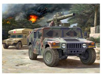 HMMWV M966 TOW Missile Carrier & M997 Maxi Ambulance - image 1