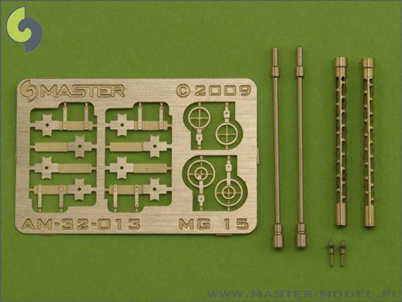 German aircraft machine gun MG 15 - turned barrels and etched si - image 1