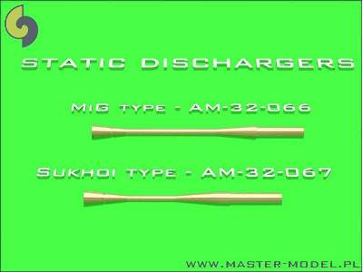 Static dischargers - type used on Sukhoi jets (14pcs) - image 3