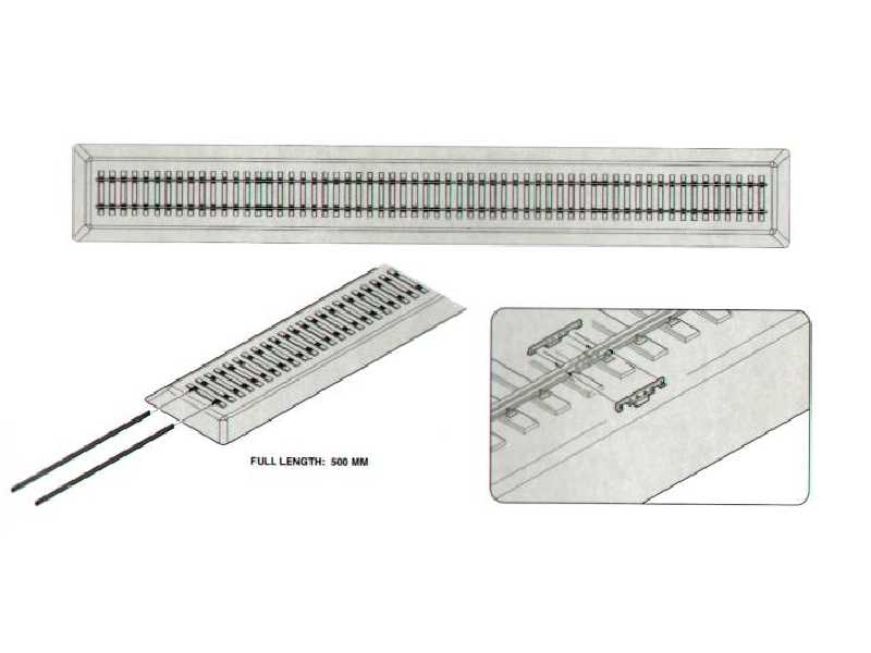 German Railway Track Set - image 1