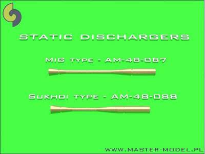Static dischargers - type used on MiG jets (14pcs) - image 3