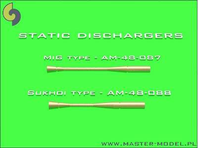 Static dischargers - type used on Sukhoi jets (14pcs) - image 3