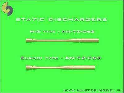 Static dischargers - type used on Sukhoi jets (14pcs) - image 3