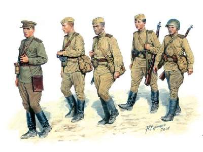 Figures Soviet Infantry. Summer 1943-45 - image 1