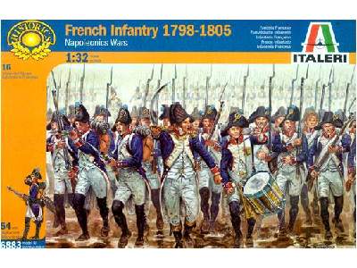 Figurki French infantry 1798-1805 - Napoleonic Wars - image 3