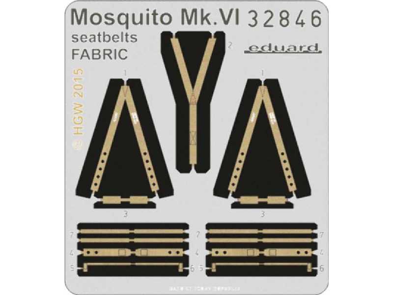 Mosquito Mk. VI seatbelts FABRIC 1/32 - Tamiya - image 1