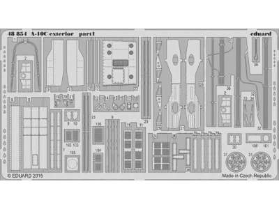 A-10C exterior 1/48 - Italeri - image 1