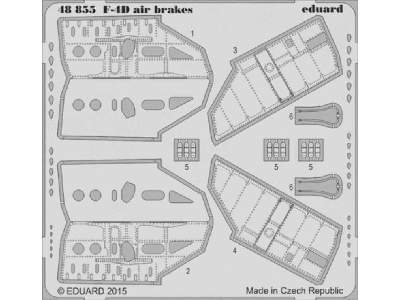F-4D air brakes 1/48 - Academy - image 1