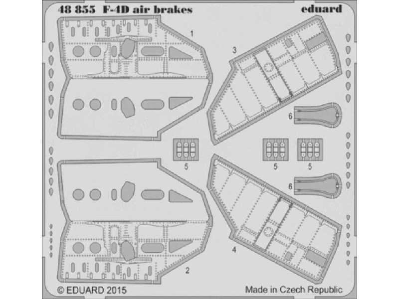 F-4D air brakes 1/48 - Academy - image 1