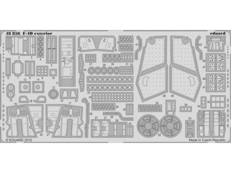 F-4D exterior 1/48 - Academy - image 1