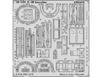F-4D interior S. A. 1/48 - Academy - image 2