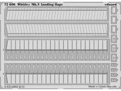 Whitley Mk. V landing flaps 1/72 - Airfix - image 1