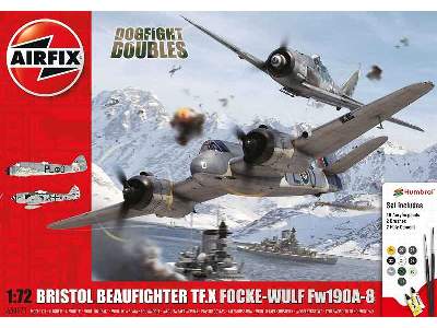 Bristol Beaufighter Mk.X Focke-Wulf Fw190 - 8 Dogfight Doubles  - image 1