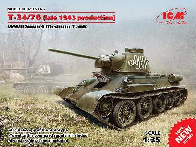 T-34/76 (late 1943 production), WWII Soviet Medium Tank - image 26