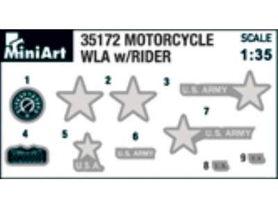 U.S. Motorcycle WLA  w/Rider - image 7