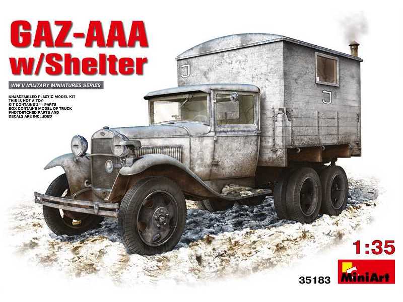 Gaz-AAA  w/Shelter - image 1
